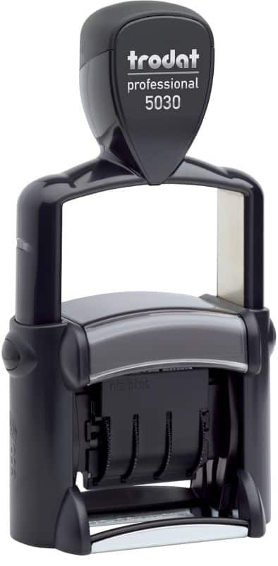 Trodat 5030 Datumstempel Zwart 2,6 x 0,4 cm Duitstalig