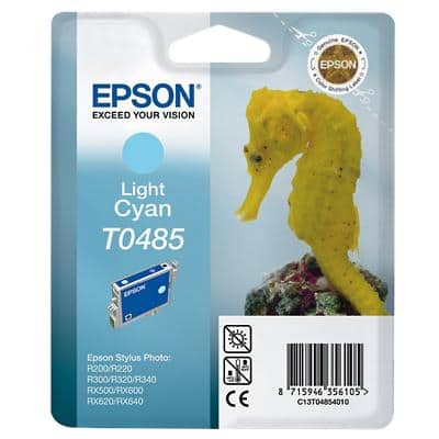 Epson T0485 Origineel Inktcartridge C13T04854010 Licht cyaan