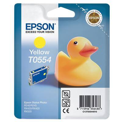 Epson T0554 Origineel Inktcartridge C13T05544010 Geel