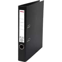 Viking Smal Ordner A4 50 mm Zwart 2 Ringen Karton, PP (Polypropeen) Mat Staand
