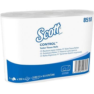 Scott Control Toiletpapier 3-laags 8518 6 Rollen à 350 Vellen