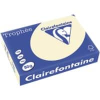 Clairefontaine Trophée A4 Gekleurd papier Ivoor 80 g/m² 500 Vellen