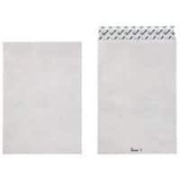 Tyvek Enveloppen C4 54 g/m² Wit Zonder Venster Kleefstrip 229 x 324 mm 100 Stuks