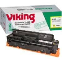 Viking 410X Compatibel HP Tonercartridge CF412X Geel