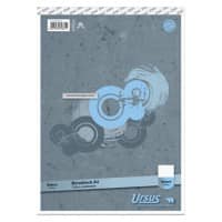 Ursus Style Notitieblok A4 Gelinieerd Geniet Papier Wit Geperforeerd  50 Vellen
