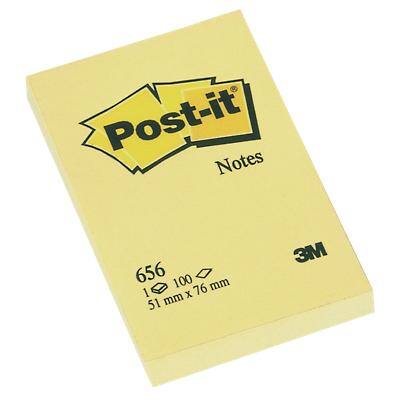 Post-it Notes 76 x 51 mm Canary Yellow Geel 100 Vellen