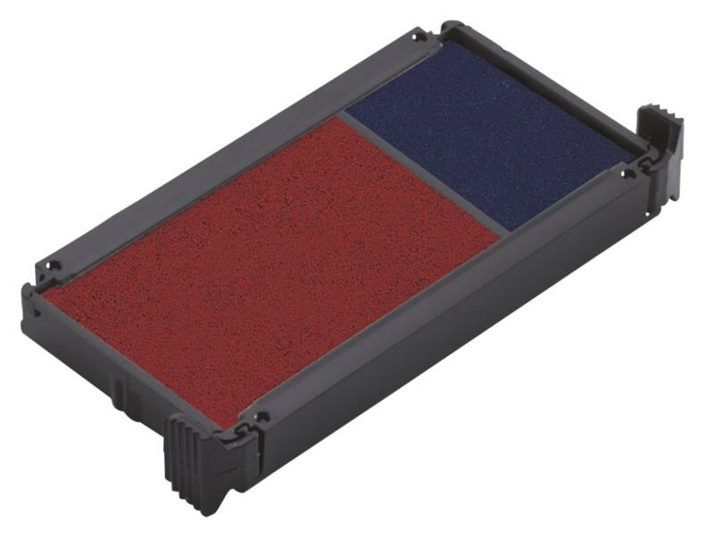 Trodat 6/4912/2 Stempelkussen Blauw, rood 2 Stuks