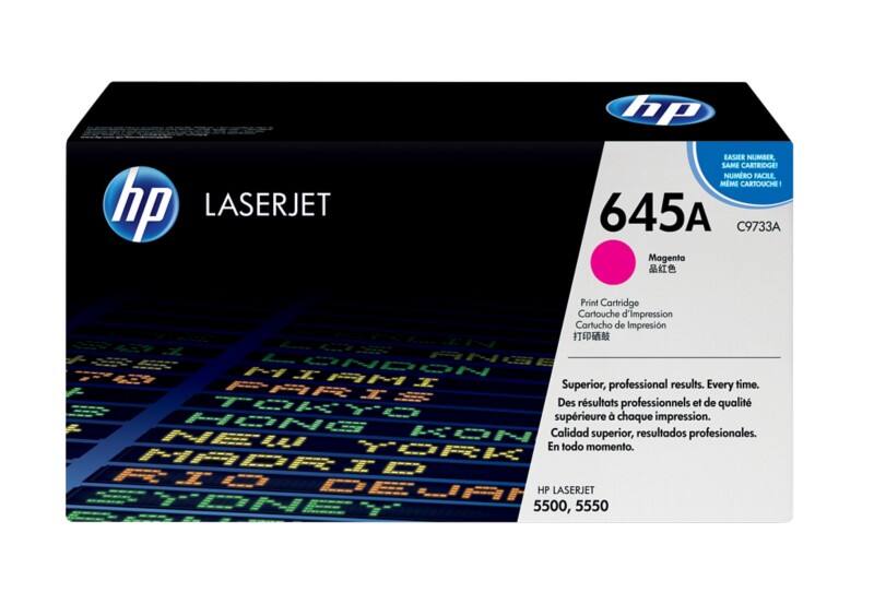 HP 645A originele tonercartridge C9733A magenta