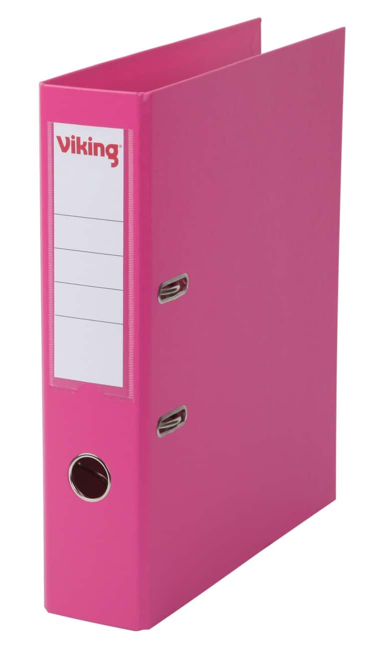 Viking Ordner 70 mm Glad Polypropyleen A4 Roze