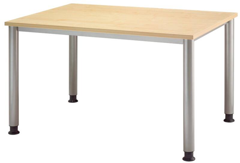 Hammerbacher Matrix Bureau Rechthoekig Ahorn 4 voeten 1,200 (B) x 800 (D) x 810 (H) mm Aluminium, Hout, Kunststof, Spaanplaat