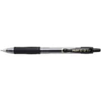 Pilot G2 inklapbaar Gelpen Zwart 0.4 mm Medium Kegelvormig Navulbaar Recycled