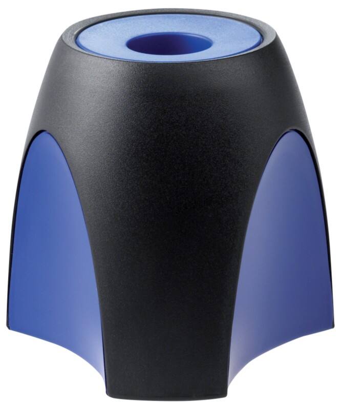 HAN Delta Papercliphouder Zwart, Blauw Plastic Magnetisch 9,5 x 9,5 x 8,8 cm