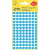 Avery Markeringspunten 3011 Klevend Blauw 4 Vellen à 104 Etiketten