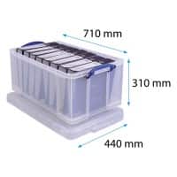 Really Useful Box Archiefboxen 64 LTransparant Plastic 44 x 71 x 31 cm