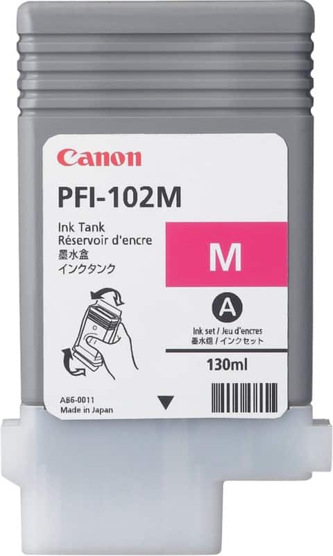 Canon PFI-102M Origineel Inktcartridge Magenta