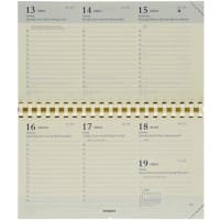 Brepols Omniplan Zakagenda-navulling 2026 A6 1 Week per 2 pagina's Duits, Engels, Frans, Italiaans, Nederlands, Spaans Crème 0,738,9900,00,2,0