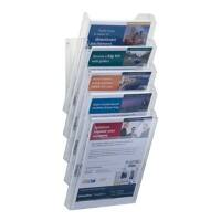 DURABLE Folderhouder COMBIBOXX A4 staand Transparant 5 Stuks