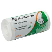 DEISS First Plus Licht gebruik Vuilniszakken 30 l Wit PE (polyethyleen) 12 micron 50 Stuks