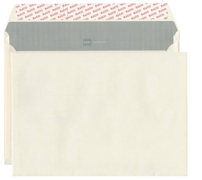Elco Documento Enveloppen Zonder Venster B4 353 (B) x 250 (H) mm Kleefstrip Beige 120 g/m² 200 Stuks
