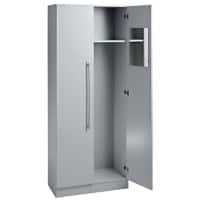 Hammerbacher Garderobekast Grijs 800 x 420 x 2.004 mm