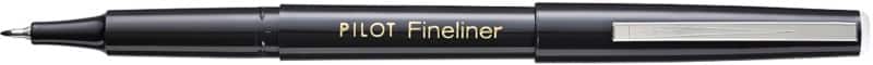 Pilot Fineliner Fineliner 0,4 mm Naaldpunt Zwart