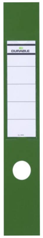 DURABLE ORDOFIX Rugetiketten Groen 10 Stuks 6 x 39 cm
