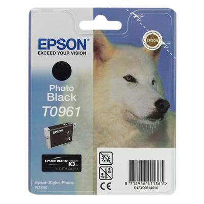 Epson T0961 Origineel Inktcartridge C13T09614010 Foto Zwart