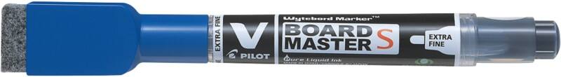 Pilot V-Board Master S Niet-permanent Whiteboard-marker Blauw Extra Fijn Ronde punt - 3,5 mm 80% Gerecycled