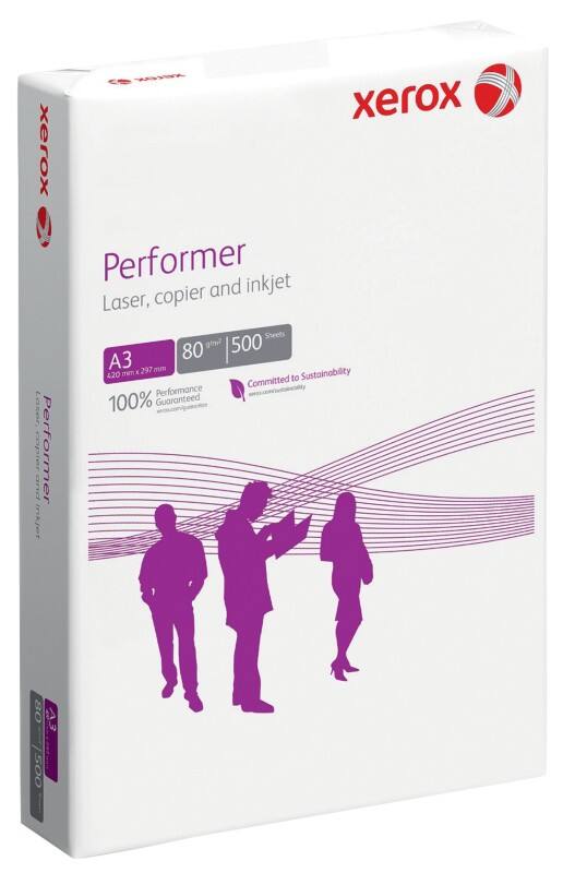 Xerox Performer A3 Kopieerpapier Wit 80 g/m² Glad 500 Vellen