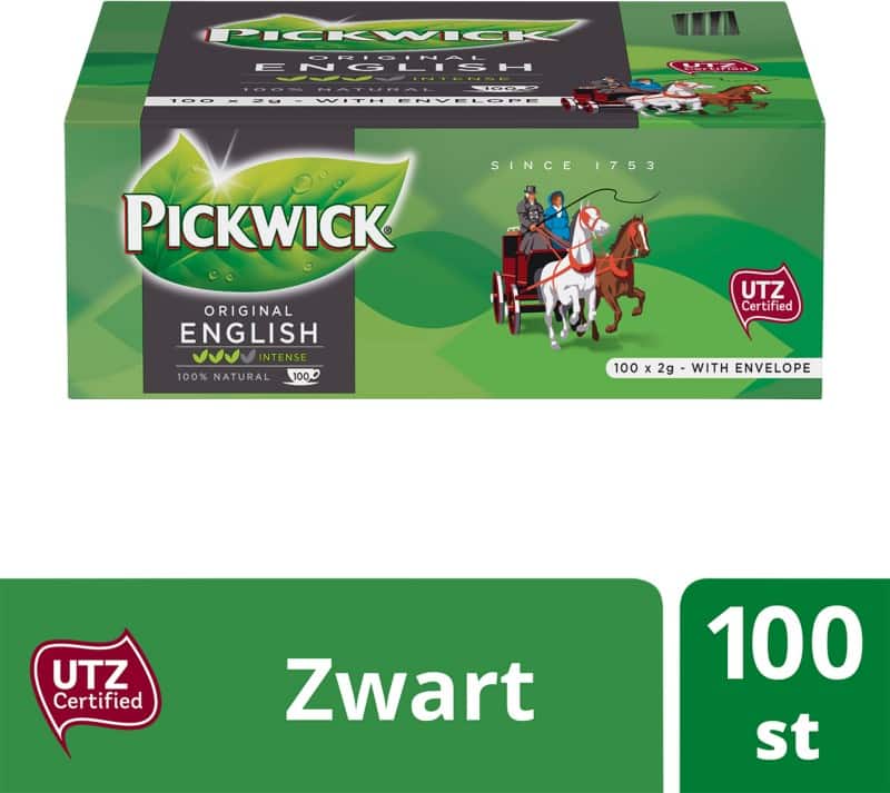 Pickwick Thee engelse melange 100 Stuks à 2 g