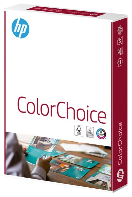 HP ColorChoice Kopieerpapier A4 90 g/m² Glad Wit 500 vellen