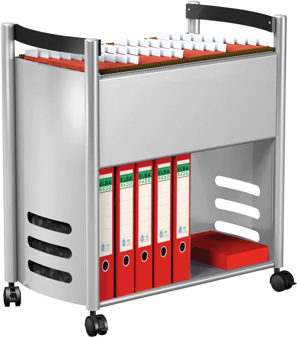 Kerkmann Hangmappenwagen Tec-Art Zilver 660 x 375 x 740 mm