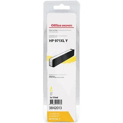 Office Depot 971XL compatibele HP inktcartridge CN628AE geel
