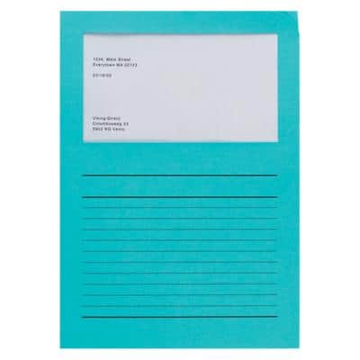 Elco Ordo Classico sorteermap A4 blauw papier 120 g/m² 100 stuks