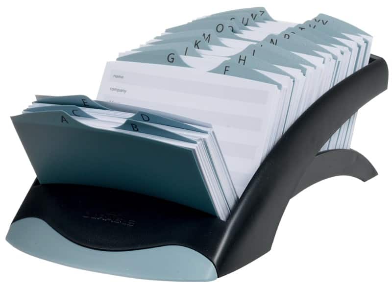 DURABLE Vegas Telindex Zwart, grijs Speciaal 13,1 x 24,5 x 6,7 cm