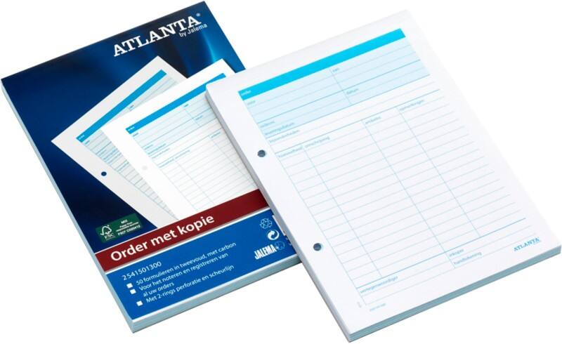 Djois Atlanta Kasboek Wit A5 70 g/m² 2  à 50 Vellen