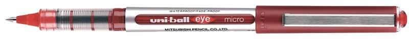 uni-ball Eye Micro UB-150 Niet-intrekbaar Rollerballpen Rood 0,2 mm Extra Fijn Rollerball