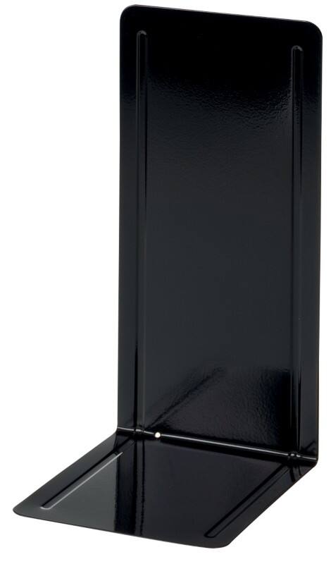 Maul Boekensteun Staal Zwart 12 x 14 x 24 cm 2 Stuks