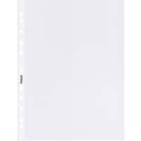 Hetzel Top Quality Showtassen A4 Mat Transparant 110 micron PP (Polypropeen) Boven 11 Gaten 10 Stuks