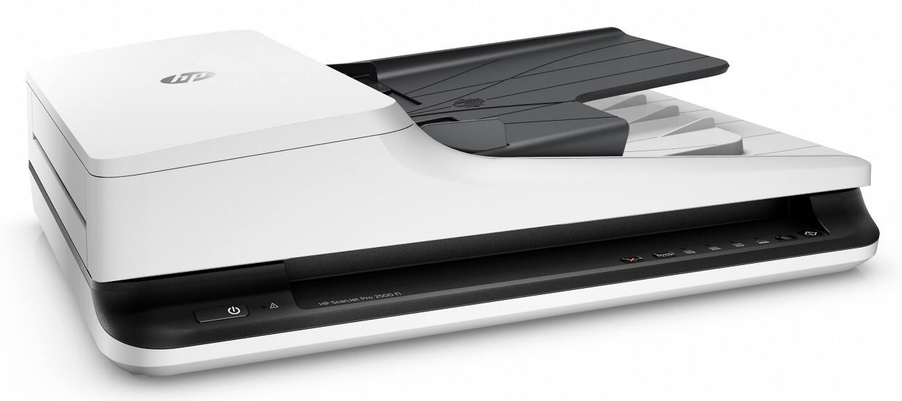 HP A4 Flatbedscanner Pro 2500 f1 600 dpi Zwart, wit