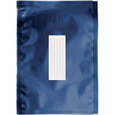 Office Depot Metallic folie zak-enveloppen C5 162 (B) x 229 (H) mm Blauw 100 Stuks