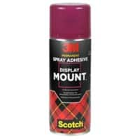 3M Scotch DisplayMount Lijmspray Transparant Voor permanente verbindingen 400 ml