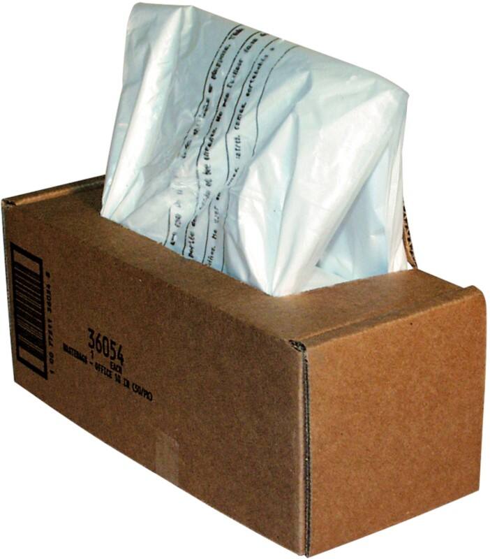 Fellowes Opvangzakken 20 L voor 125i, 125C, 225i, 225Ci, 2250M, 2250S, 2250C 36054 36054 50 Stuks