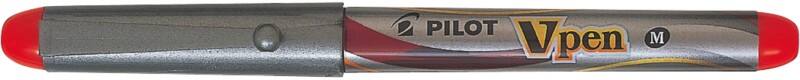 Pilot V-Pen silver Niet-intrekbaar Vulpen 0,5 - 0,58 mm Medium Zilver