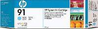 HP 91 originele inktcartridge C9470A lichtcyaan