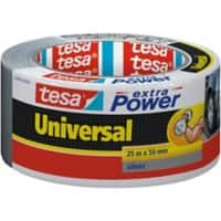 tesa Ducttape extra Power Universal Zilver 48 mm (B) x 25 m (L) Viscose