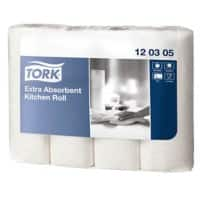 Tork Keukenrol Premium Extra Absorbent 3-laags 4 Rollen à 51 Vellen