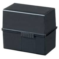 HAN 977-13 Systeemkaartenbak Zwart A7 300 kaarten Polystyreen, staal 12,1 x 7,4 x 10,1 cm