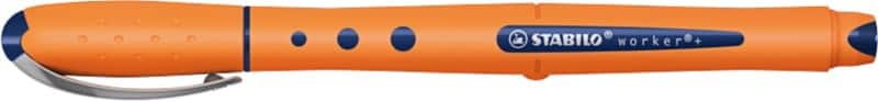 STABILO worker+ Medium Rollerballpen 0,5 mm Blauw