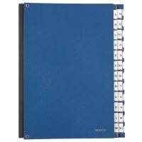 Leitz Sorteermap 59240035 A4 Blauw Karton, polypropyleen 27,2 x 35,5 x 3,5 cm